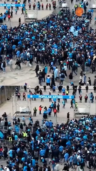 Ilusión pirata desde el aire: la llegada de Belgrano
