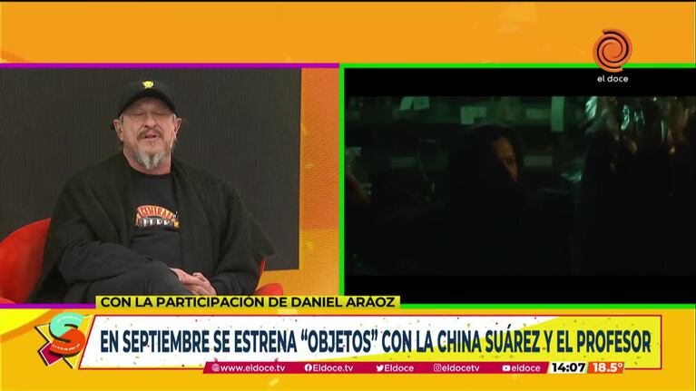 Daniel Aráoz y los detalles de su nueva película