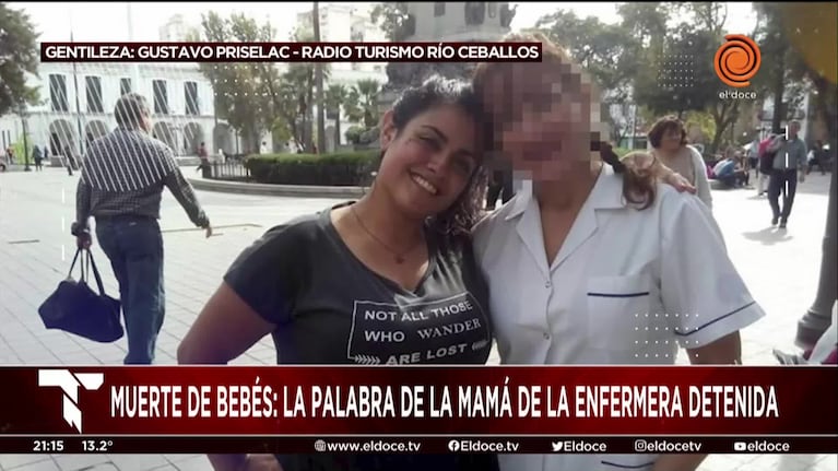 Habló la madre de la enfermera detenida por las muertes de bebés