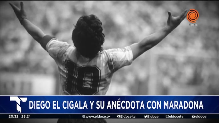 Diego El Cigala habló sobre su música y su encuentro con Maradona