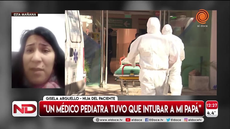 Ruega por una cama para su padre con coronavirus