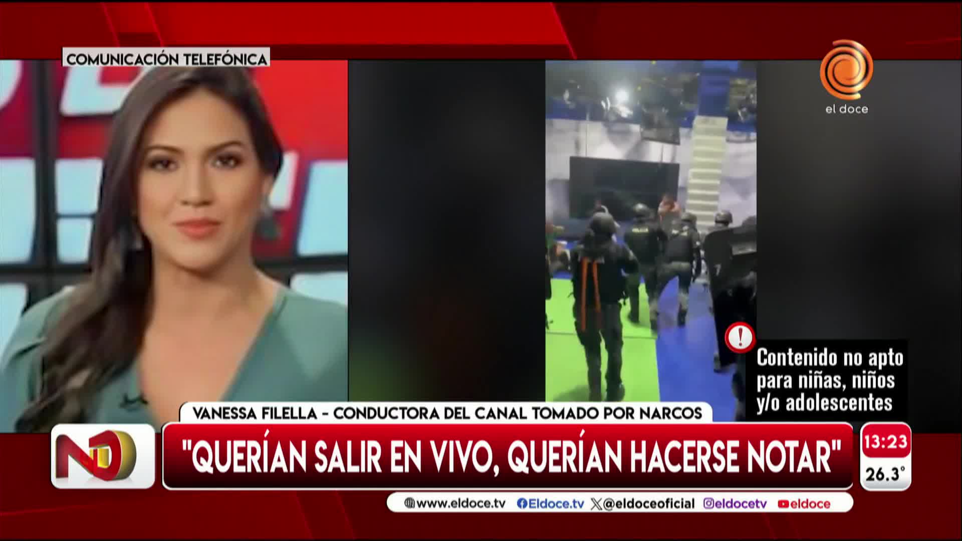 El relato del horror de la conductora amenazada por narcos en Ecuador