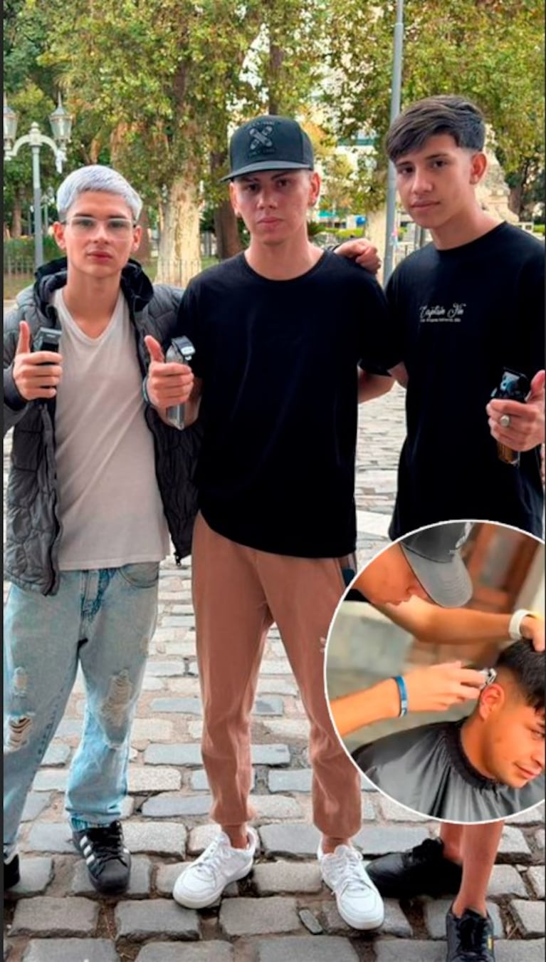 Tijeras solidarias en el corazón de Córdoba