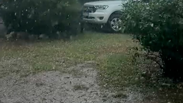 Lluvia torrencial en Bialet Massé