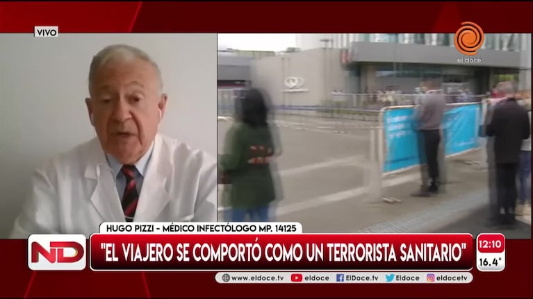 "Es un terrorista sanitario": la dura crítica al hombre que propagó la variante Delta