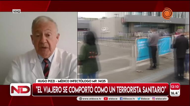 "Es un terrorista sanitario": la dura crítica al hombre que propagó la variante Delta