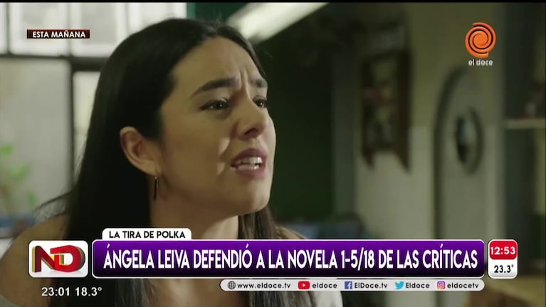 Ángela Leiva: el "mito" de los cordobeses y la cumbia y su papel en La 1-5/18