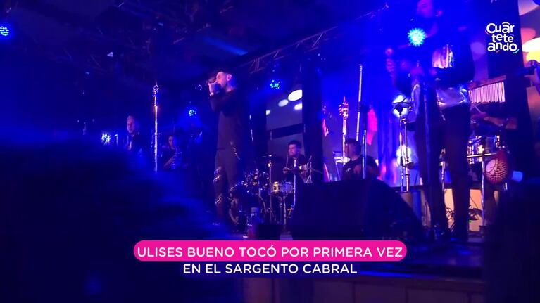 Ulises en el Sargento: agradeció al Potro, La Mona y a Betty