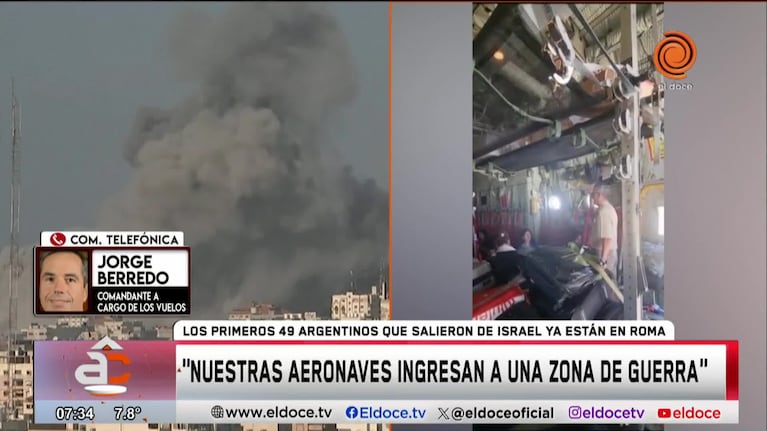Cómo es el operativo rescate de argentinos en Israel
