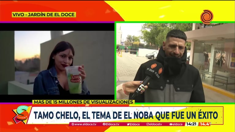 El Noba en Seguimos en El Doce