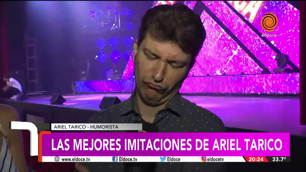 ¡Un genio! Las imitaciones de Ariel Tarico en vivo