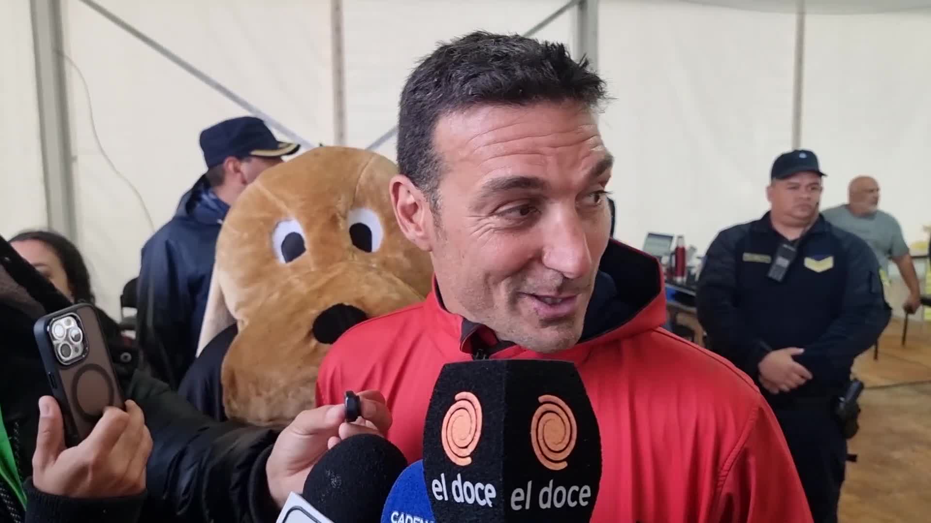 Las declaraciones de Scaloni tras el Desafío del Río Pinto