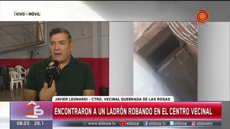 Desarmaron la instalación eléctrica de un centro vecinal de Córdoba