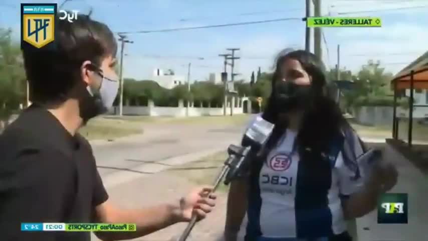 El insólito viral de una pareja antes del partido de Talleres