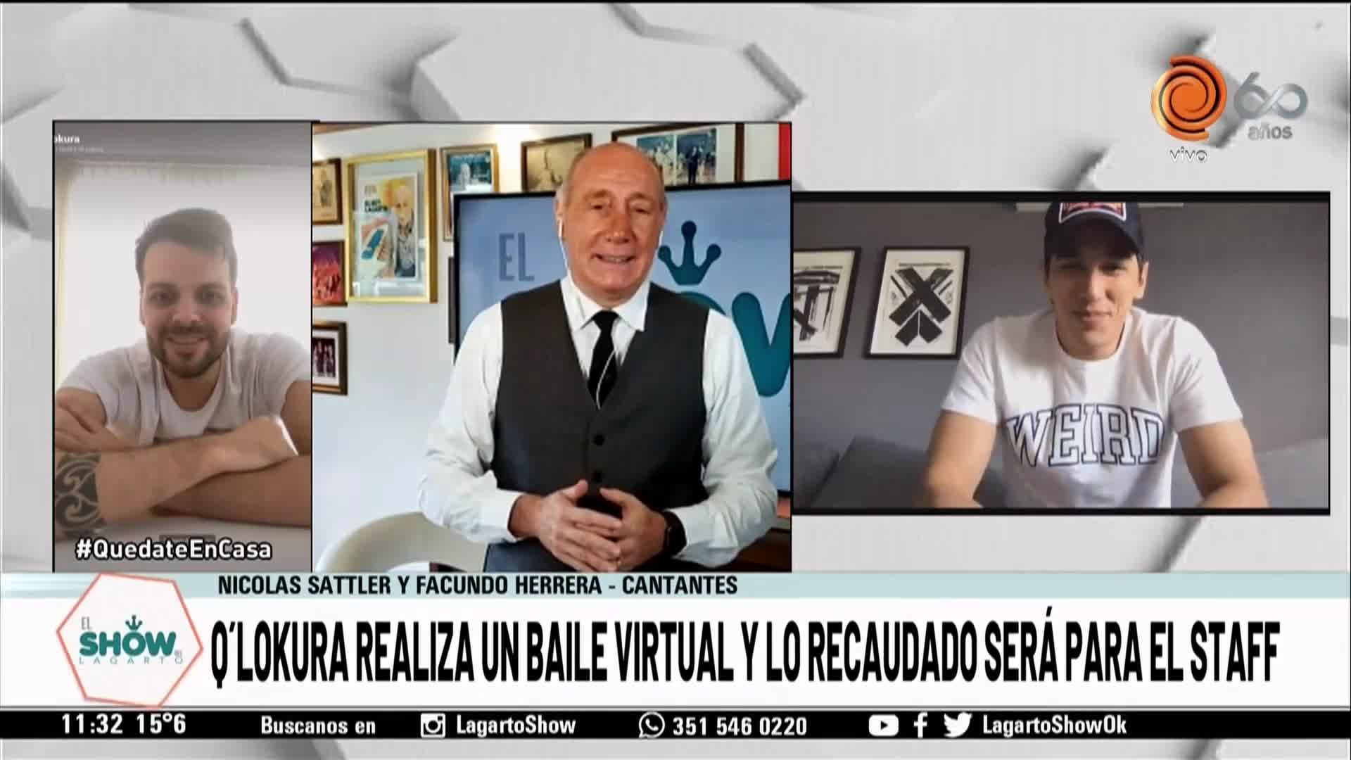 Q' Lokura prepara un show virtual solidario
