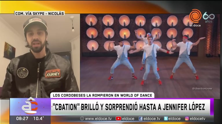 Los bailarines cordobeses que sorprendieron a Jennifer López