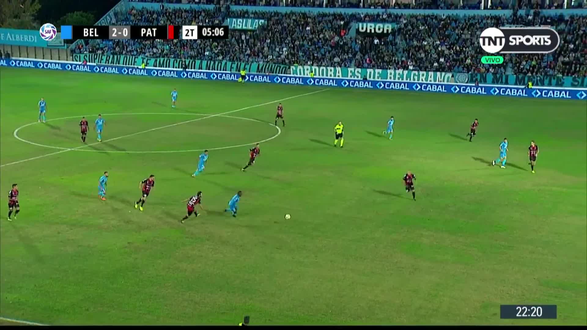 Meli le dio el 2-0 a Belgrano ante Patronato