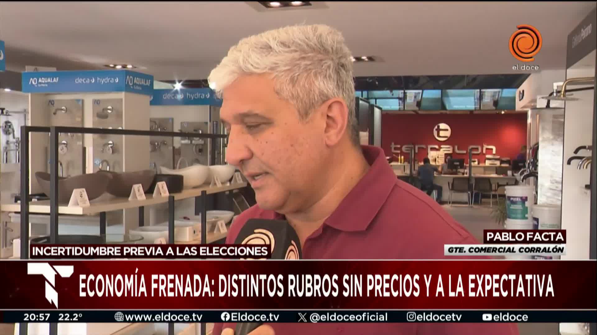 Incertidumbre de varios rubros antes de las elecciones