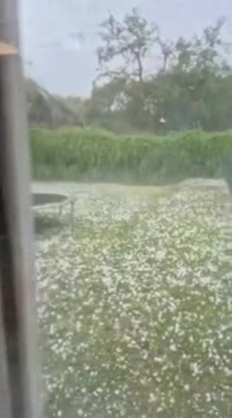 Piedras y destrozos sin pronóstico en Córdoba