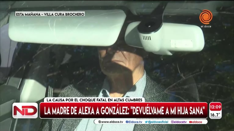 Los reclamos de los familiares de una de las víctimas a Oscar González