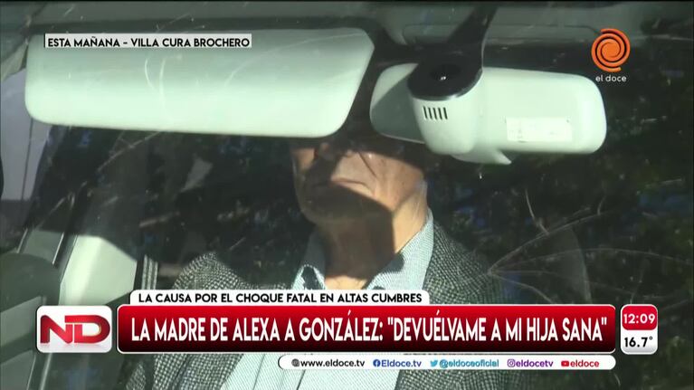 Los reclamos de los familiares de una de las víctimas a Oscar González