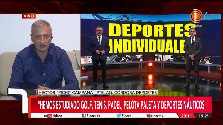 Autorizarán deportes individuales al aire libre en zonas blancas