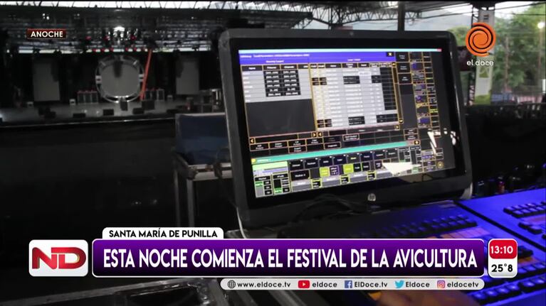 Con Abel Pintos, arranca el Festival de la Avicultura