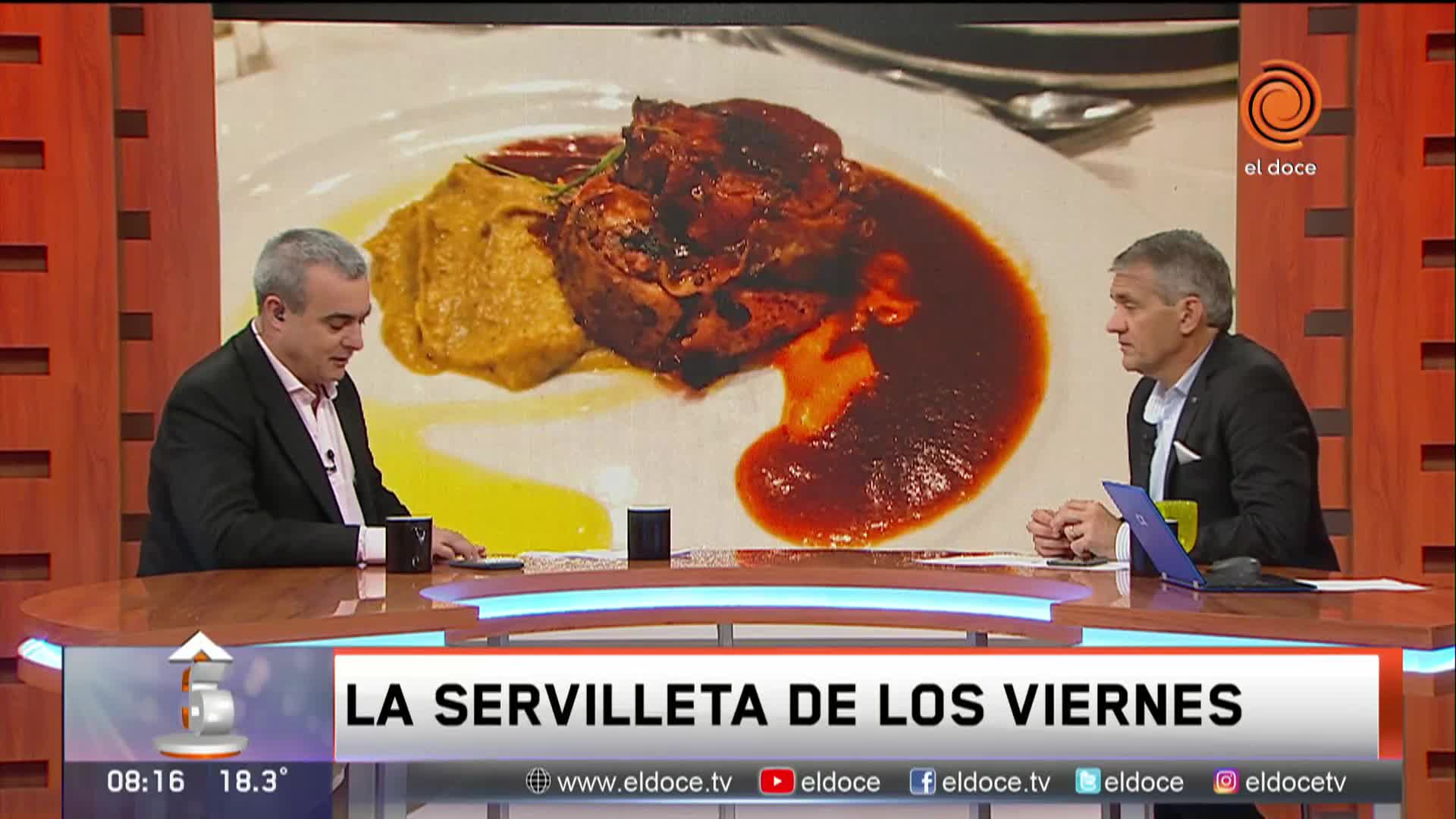 La servilleta del viernes 8 de noviembre