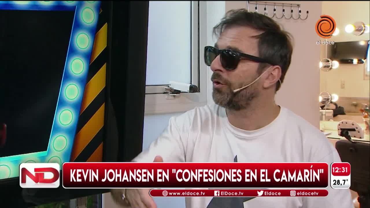 Kevin Johansen en "Confesiones en el camarín"