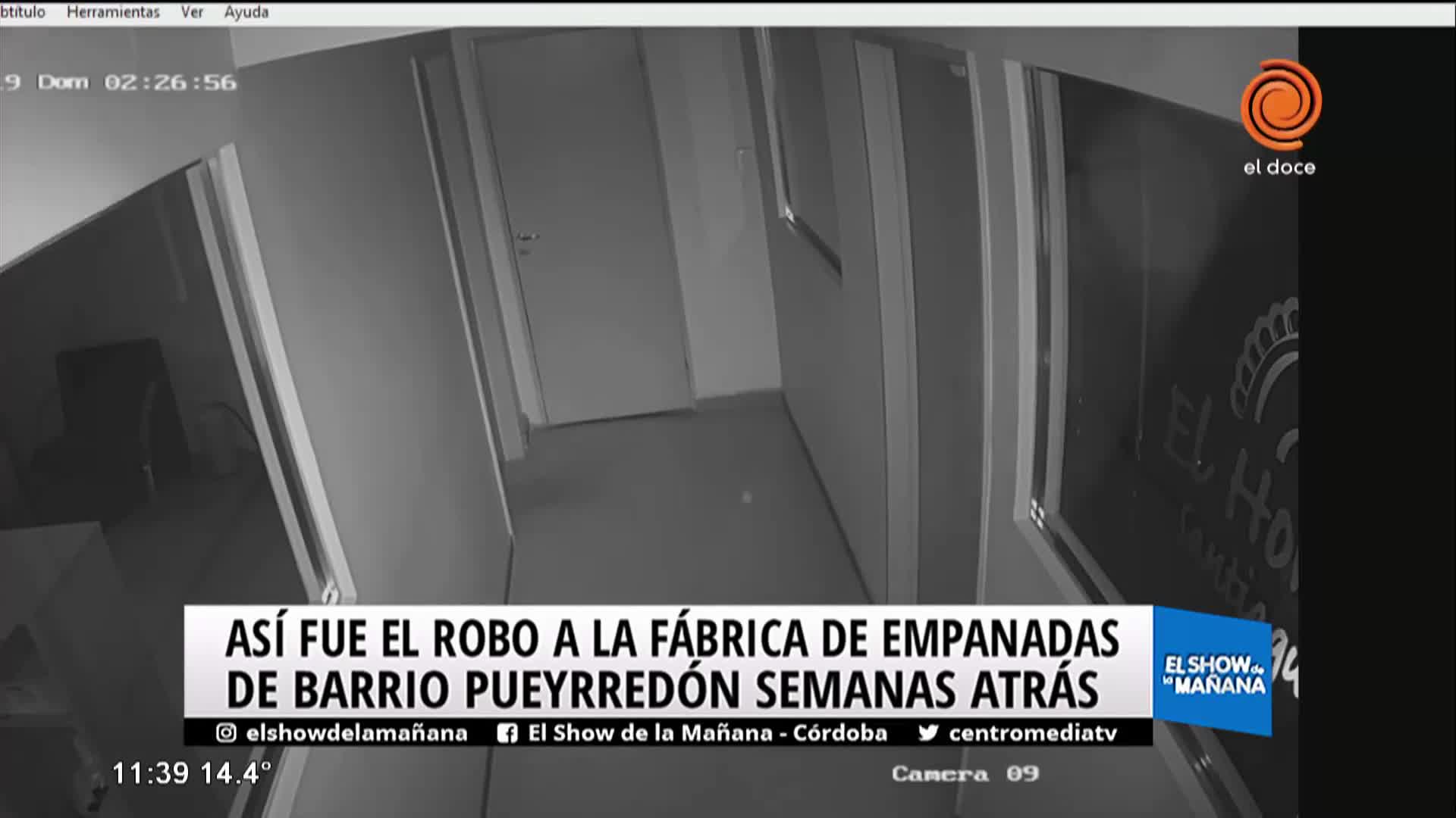 Robo a fábrica de empanadas