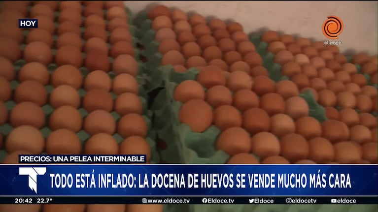 Huevos carísimos: aumentaron $1000 en dos semanas y aseguran que hay faltante