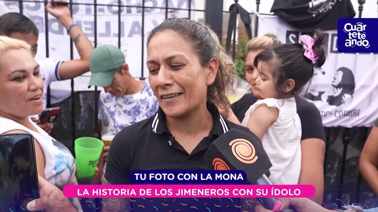 Se escapó de su propia fiesta de 15 para ver a La Mona