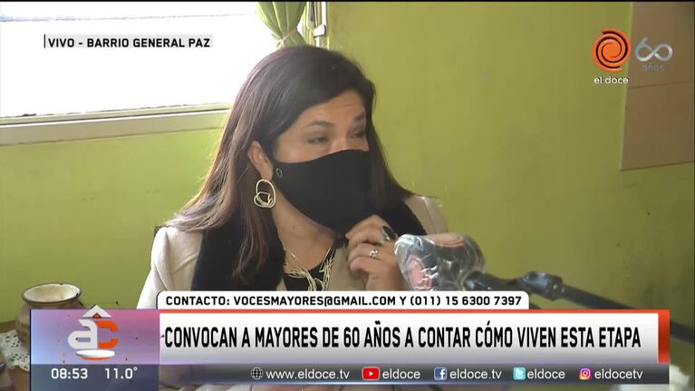 Voces Mayores: un proyecto para que los adultos mayores cuenten sus historias