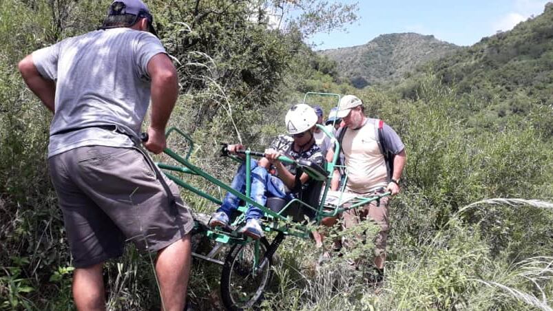 El monociclo de la Red de Turismo Accesible