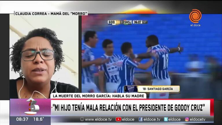 La madre del Morro García: "Hay que pedir ayuda y mi hijo la pidió"