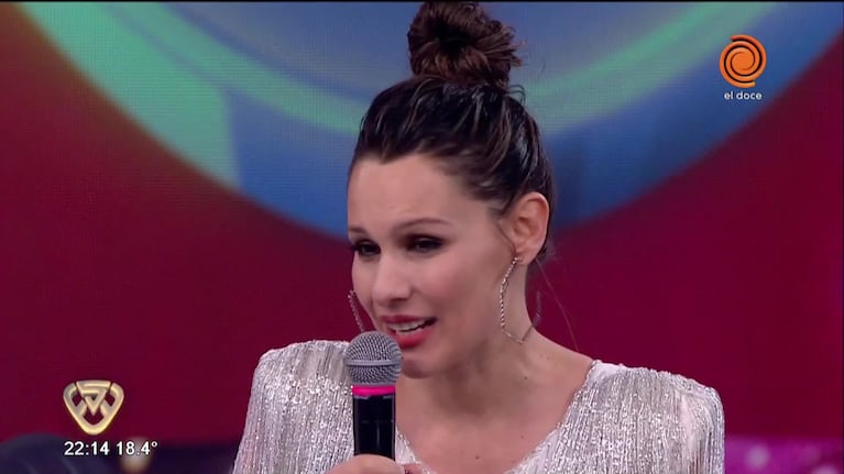 Tinelli le dio la bienvenida a Pampita luego de su ausencia