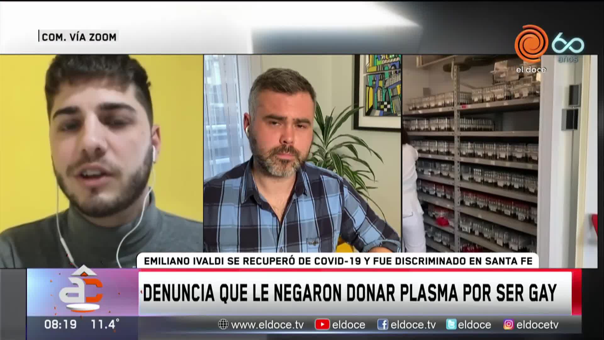 No le dejaron donar plasma "por ser gay": su denuncia