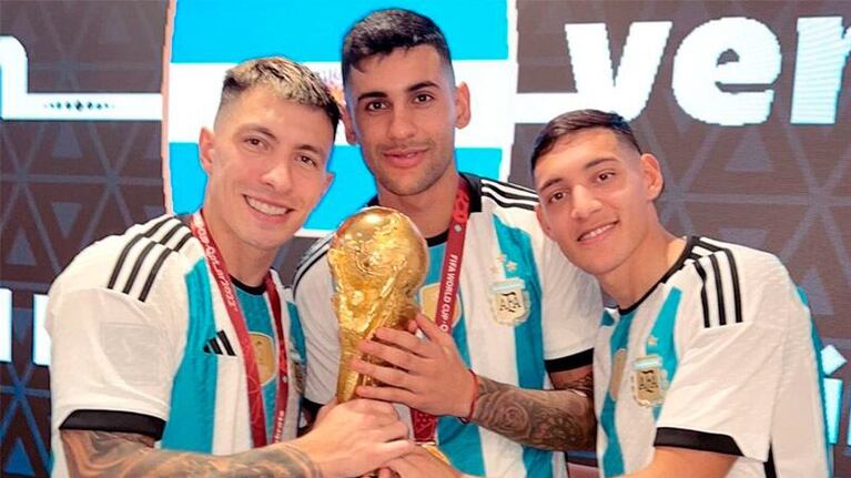 Lisandro Martínez y la afición "energética" que les contagió a Cuti Romero y Nahuel Molina