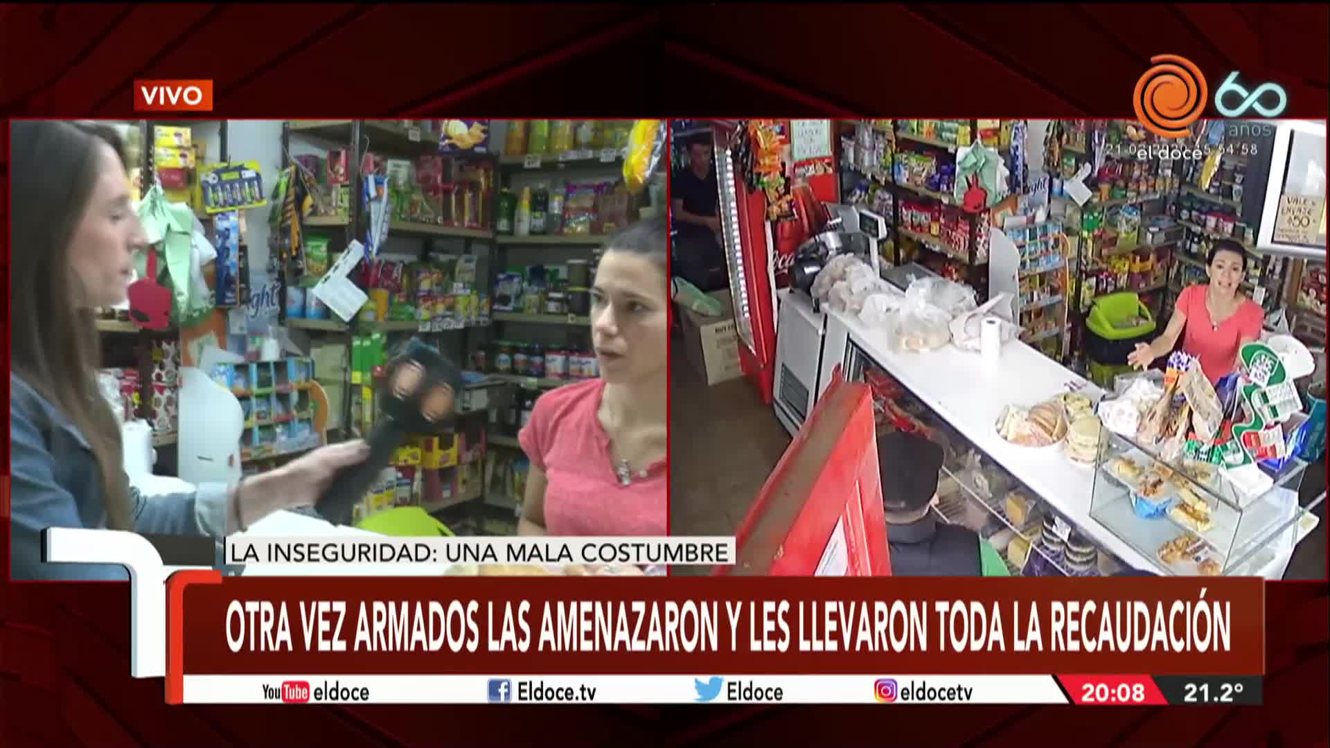 Segundo robo en 15 días a un kiosco de barrio René Favaloro