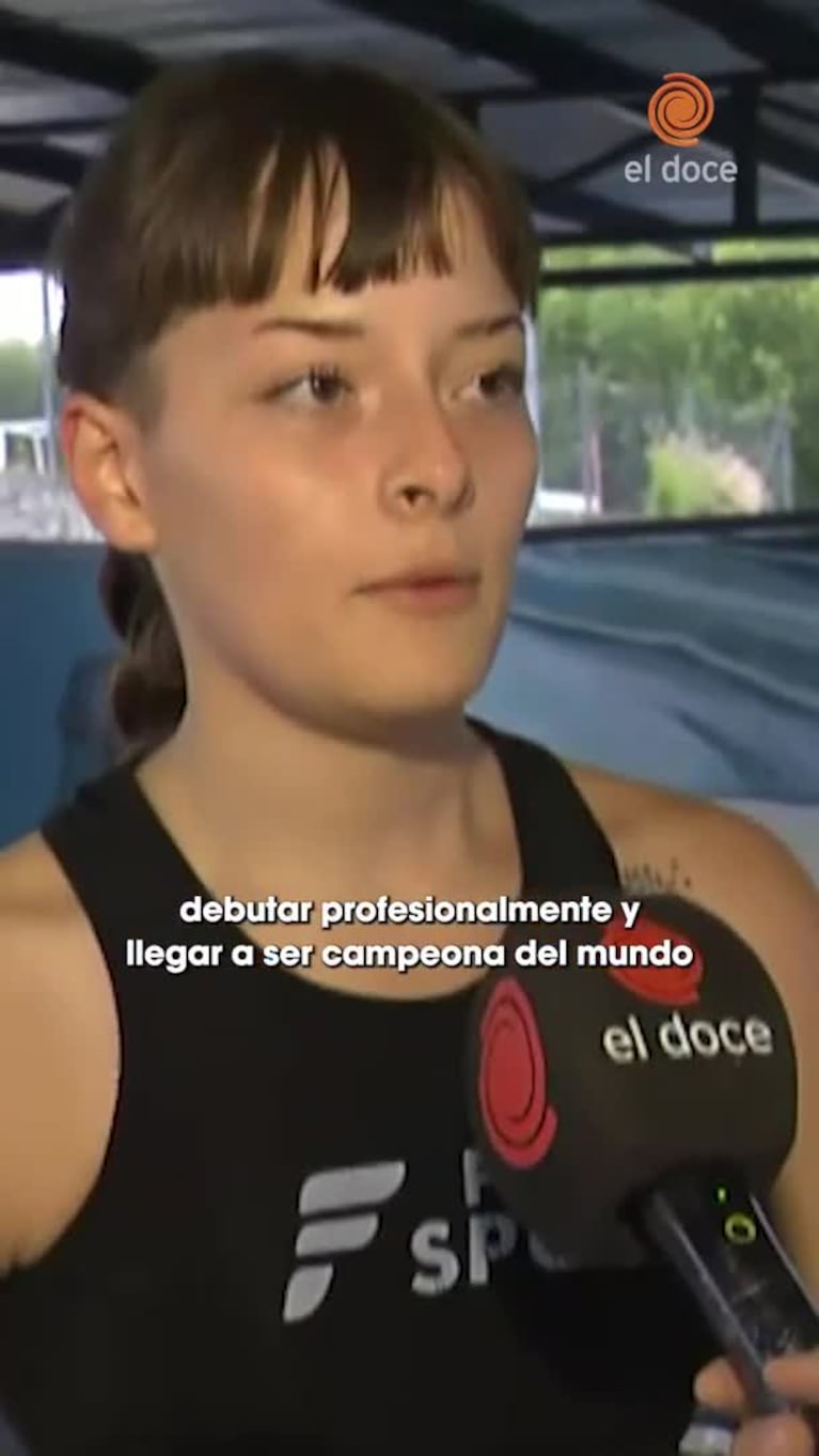 More y Agus, las boxeadoras que sueñan en grande