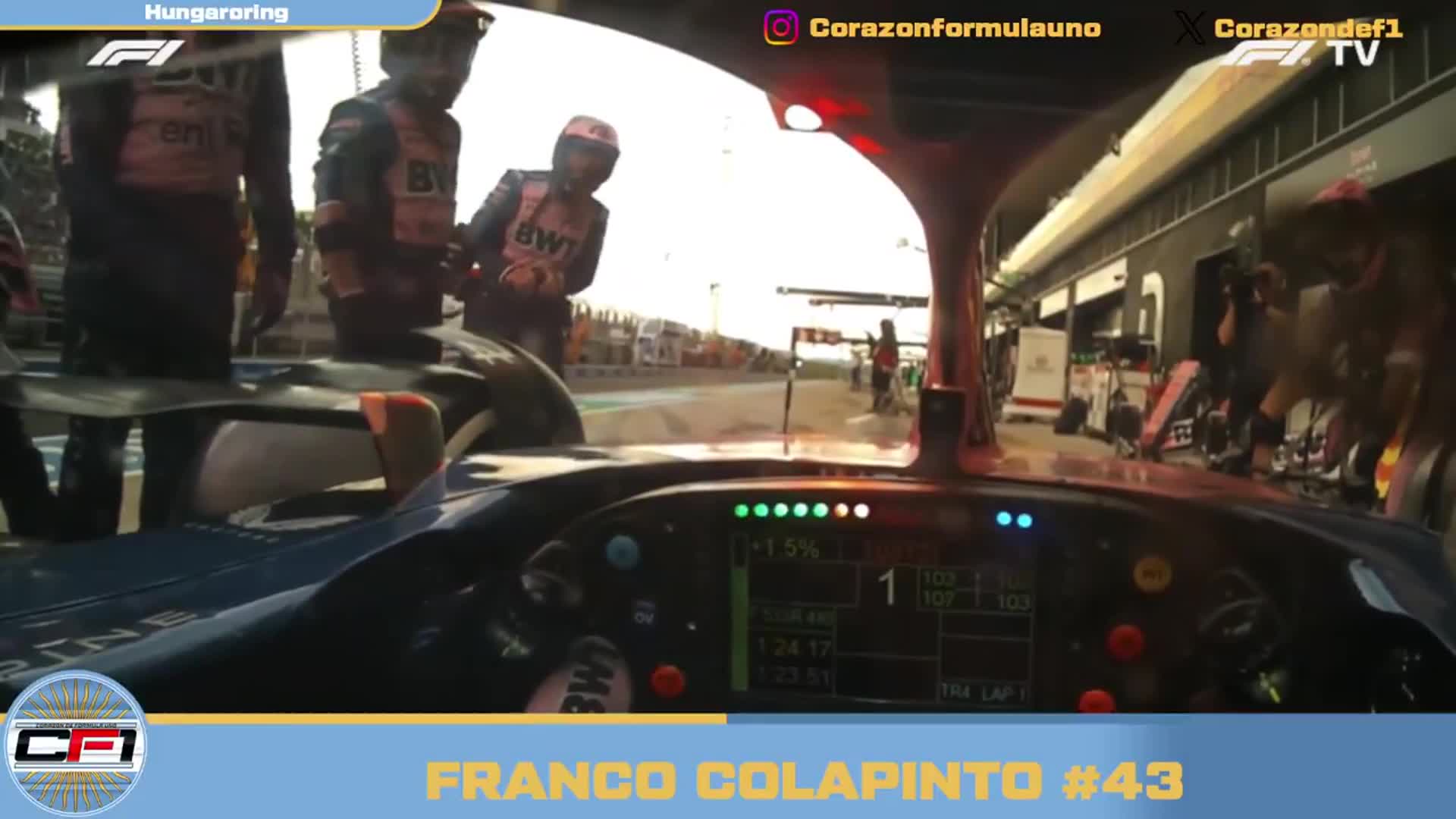 La queja del argentino en su parada en boxes