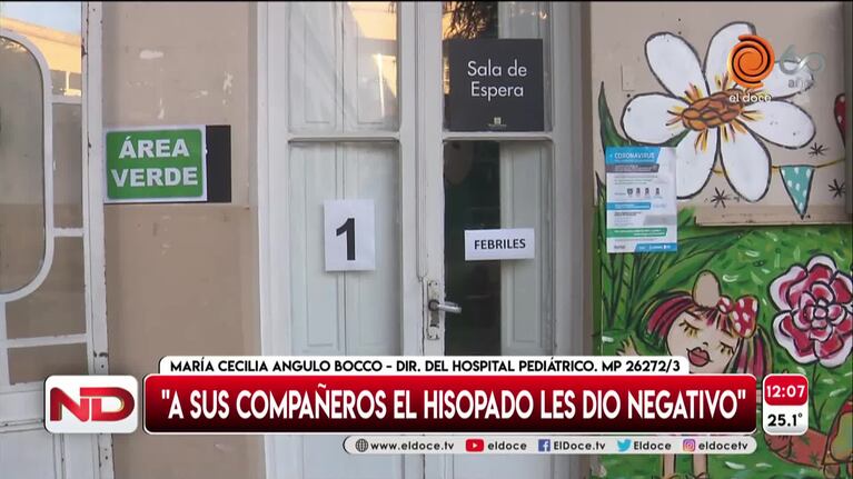 Enfermera con coronavirus: la directora del Pediátrico dio detalles
