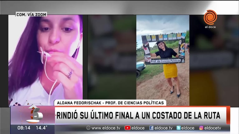 Misiones: rindió su final al costado de la ruta