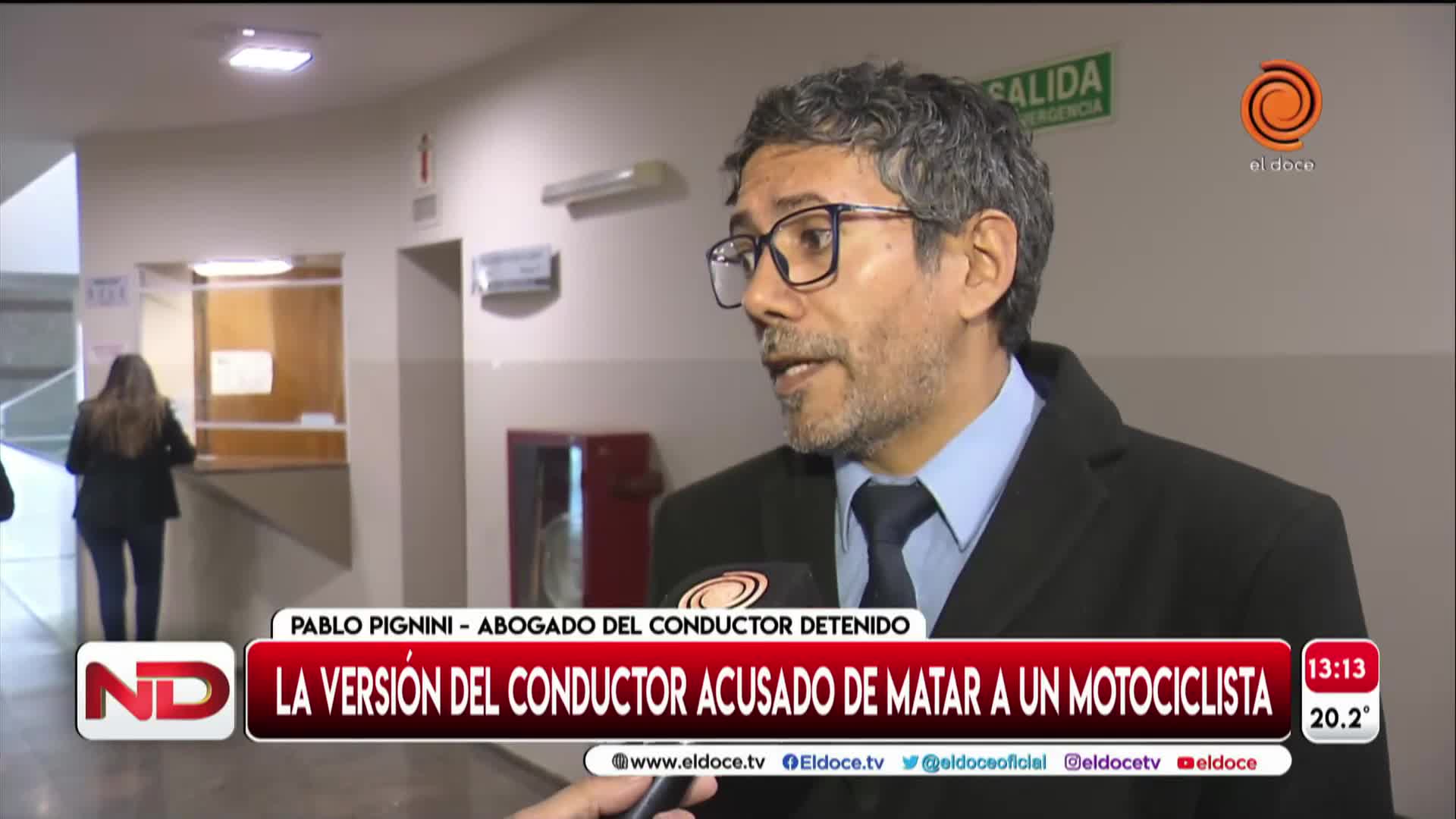 La versión del conductor que atropelló y mató en la Circunvalación