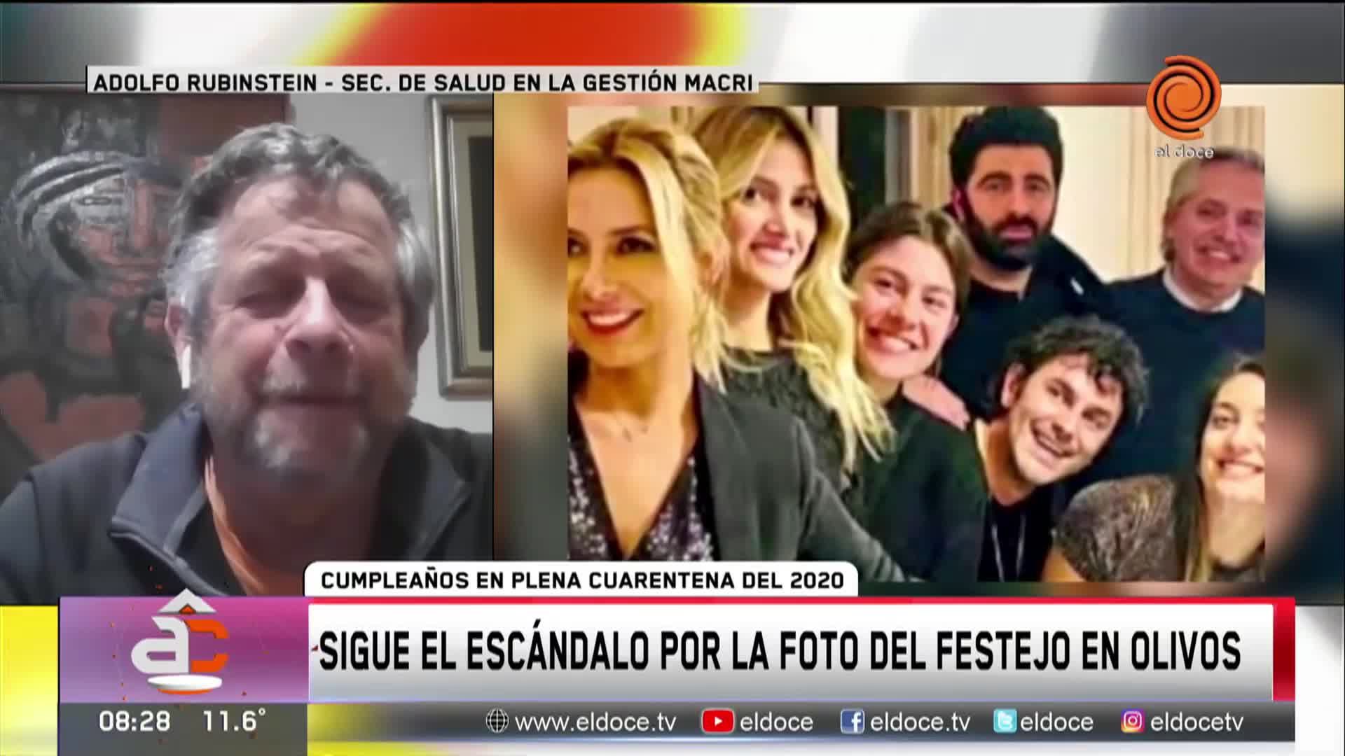 Rubinstein sobre la foto: "No les importa, ese es el mayor problema"