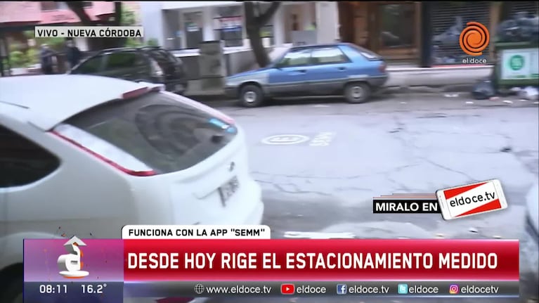 Ya rige el estacionamiento medido en Córdoba