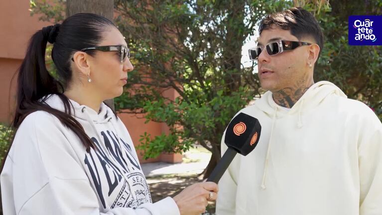 Uriel Lozano en Córdoba: confirmó nuevo feat con el Rey Pelusa y adelantó nuevas colaboraciones