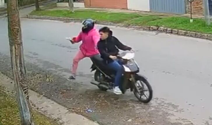 Violento asalto de motochoros en la zona de Ruta 20