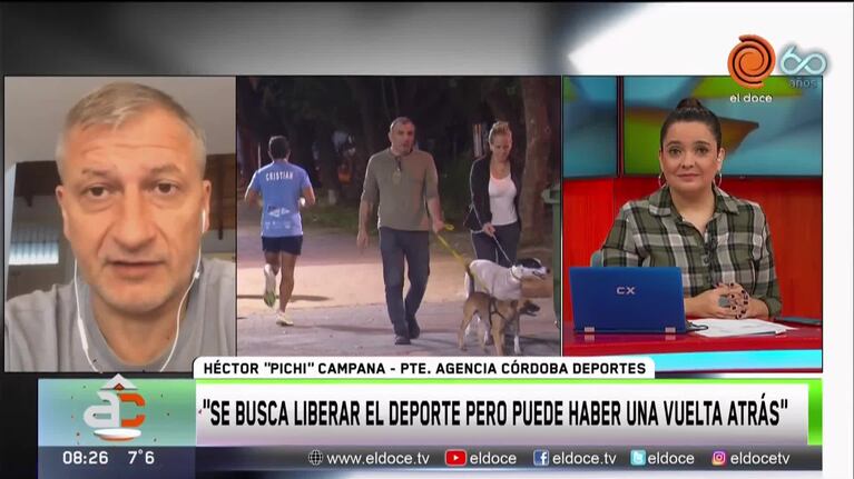 Pichi Campana analizó el futuro del deporte en Córdoba
