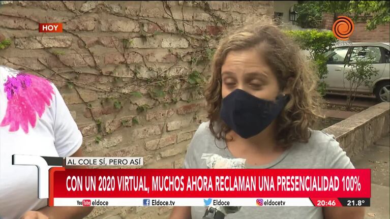 Vuelta a clases con modalidad mixta: los padres reclaman más precisiones